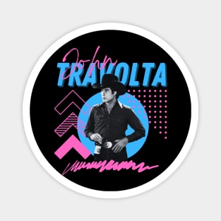 John travolta***original retro Magnet